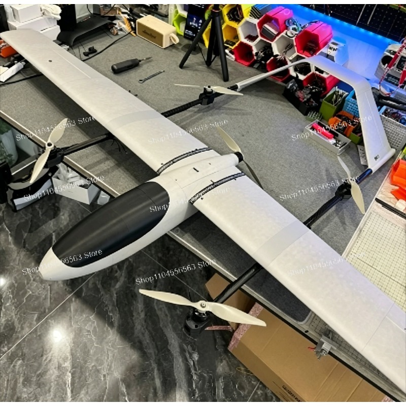 Drone 3D Modeling - 3D-geprint modelvliegtuig, 2 meter grote spanwijdte,