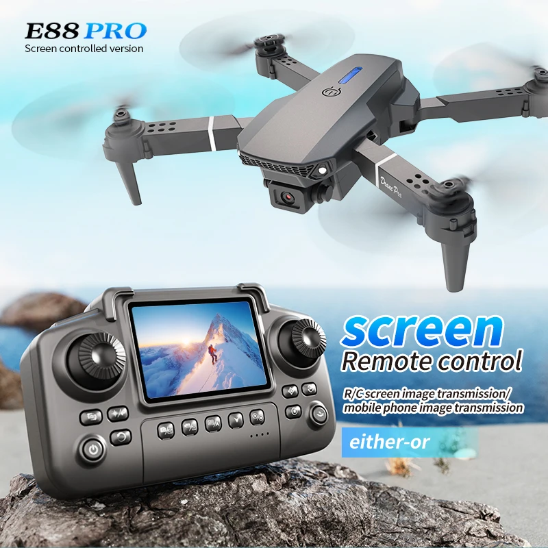 Drone Surveying - Professionele E88 PRO Drone met scherm