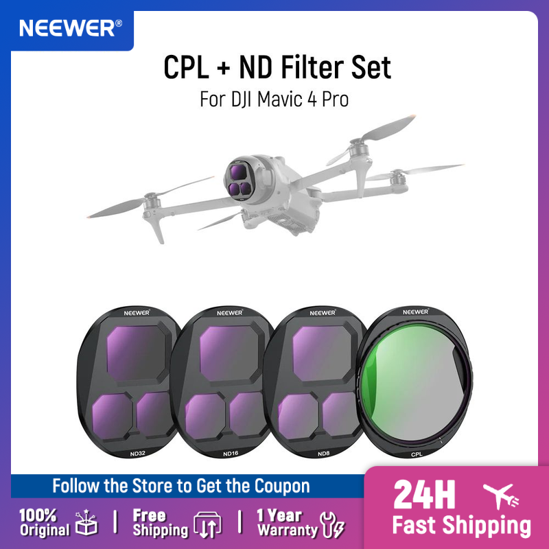 Drone Ndvi - NEEWER CPL + ND-filterset voor DJI