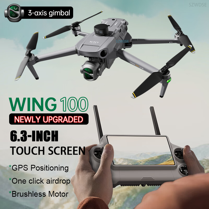 Drone Thermal Imaging - 2026 Wing 100 GPS Drone 3-assige