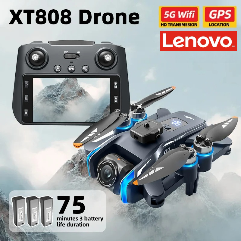 Drone Multispectral - Lenovo XT808 Pro MAX Drone 4K