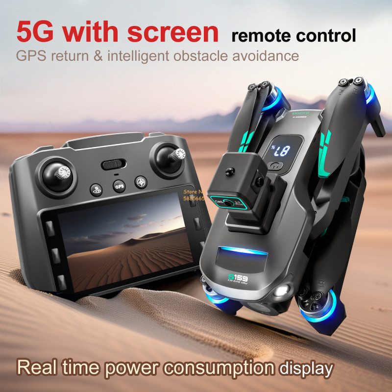 8K Dual Camera 5G WIFI FPV Afs - Drone Cinematic recensie en prijs