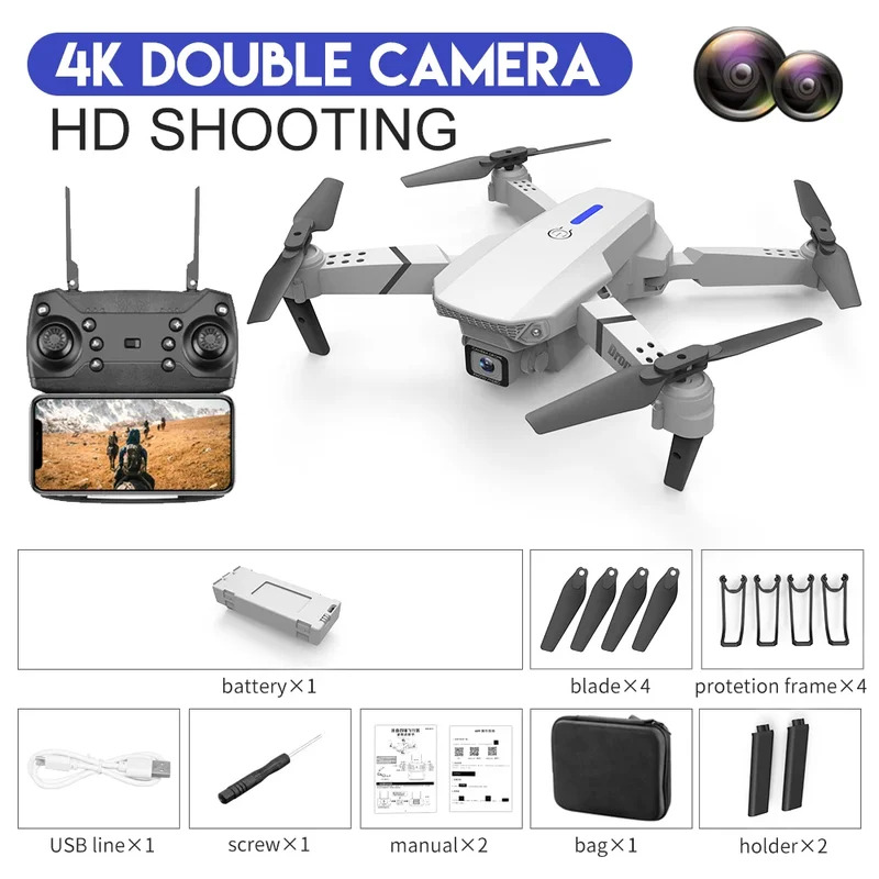 E88 ProIntelligent Opvouwbare  - Drone Aerial Photography recensie en prijs